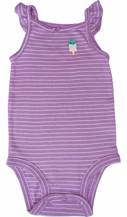 Ropa Carters. Lindo Set De 2 Piezas Bebe Niña. Body Y Short