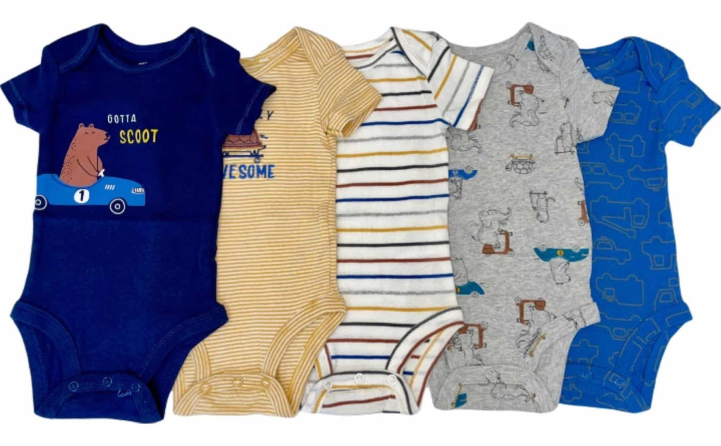 Pack X 5 Bodys Carters Originales