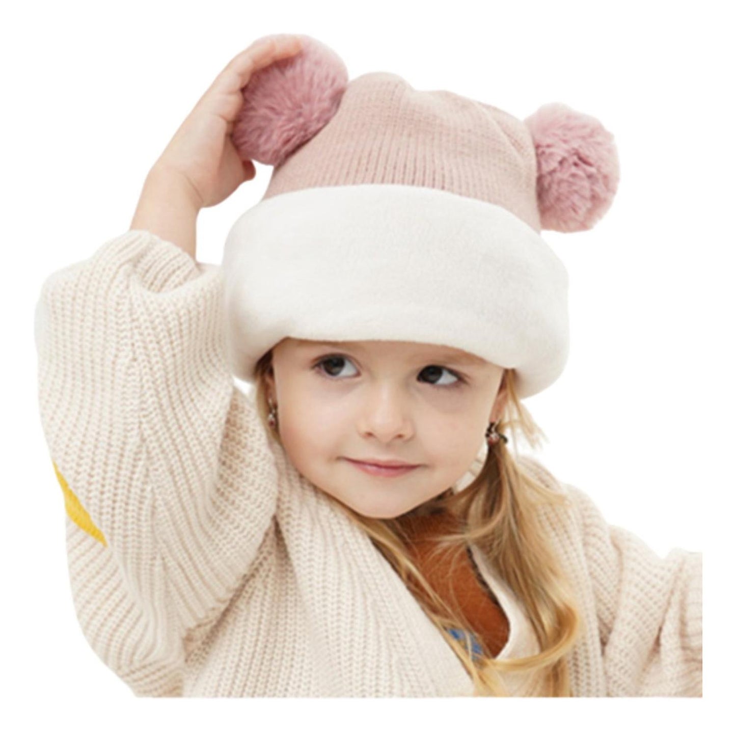 Gorro Con Cuello Para Bebés Y Niños Para Invierno