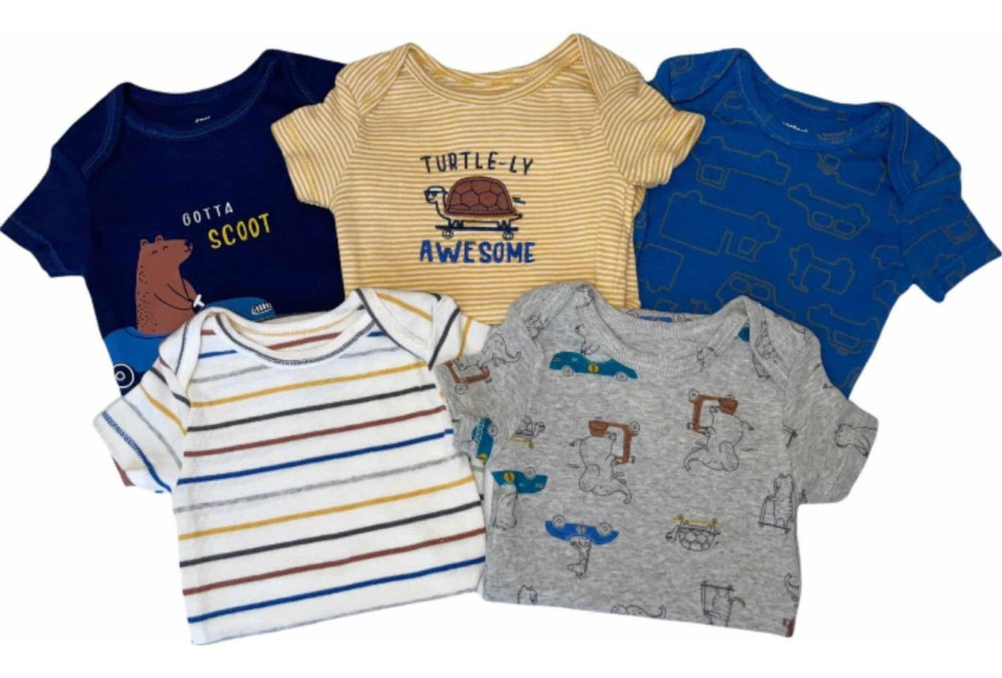 Pack X 5 Bodys Carters Originales