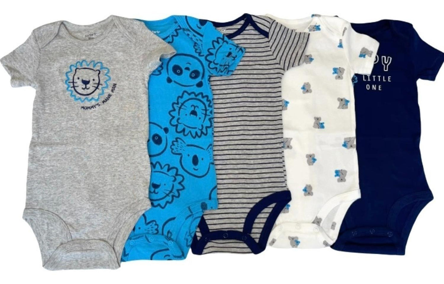 Pack X 5 Bodys Carters Originales