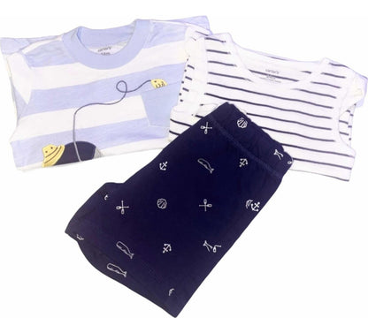 Conjunto Carter Niño Diseño Ballena (ropa Carters)