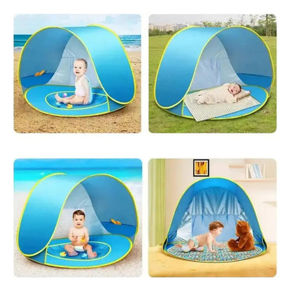 Carpa De Playa Y Piscina Para Bebés Con Protección Solar