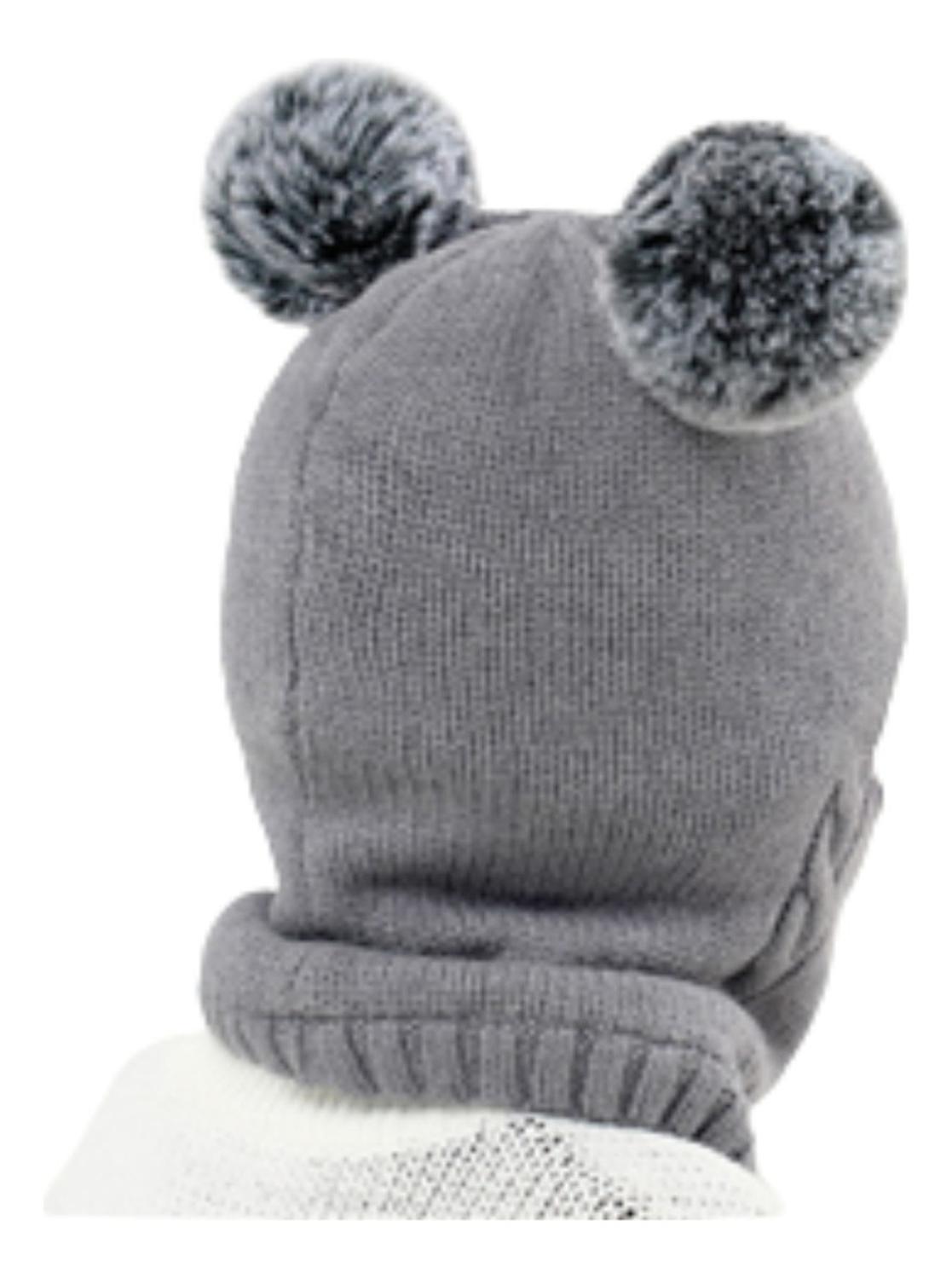 Gorro Con Cuello Para Bebés Y Niños Para Invierno