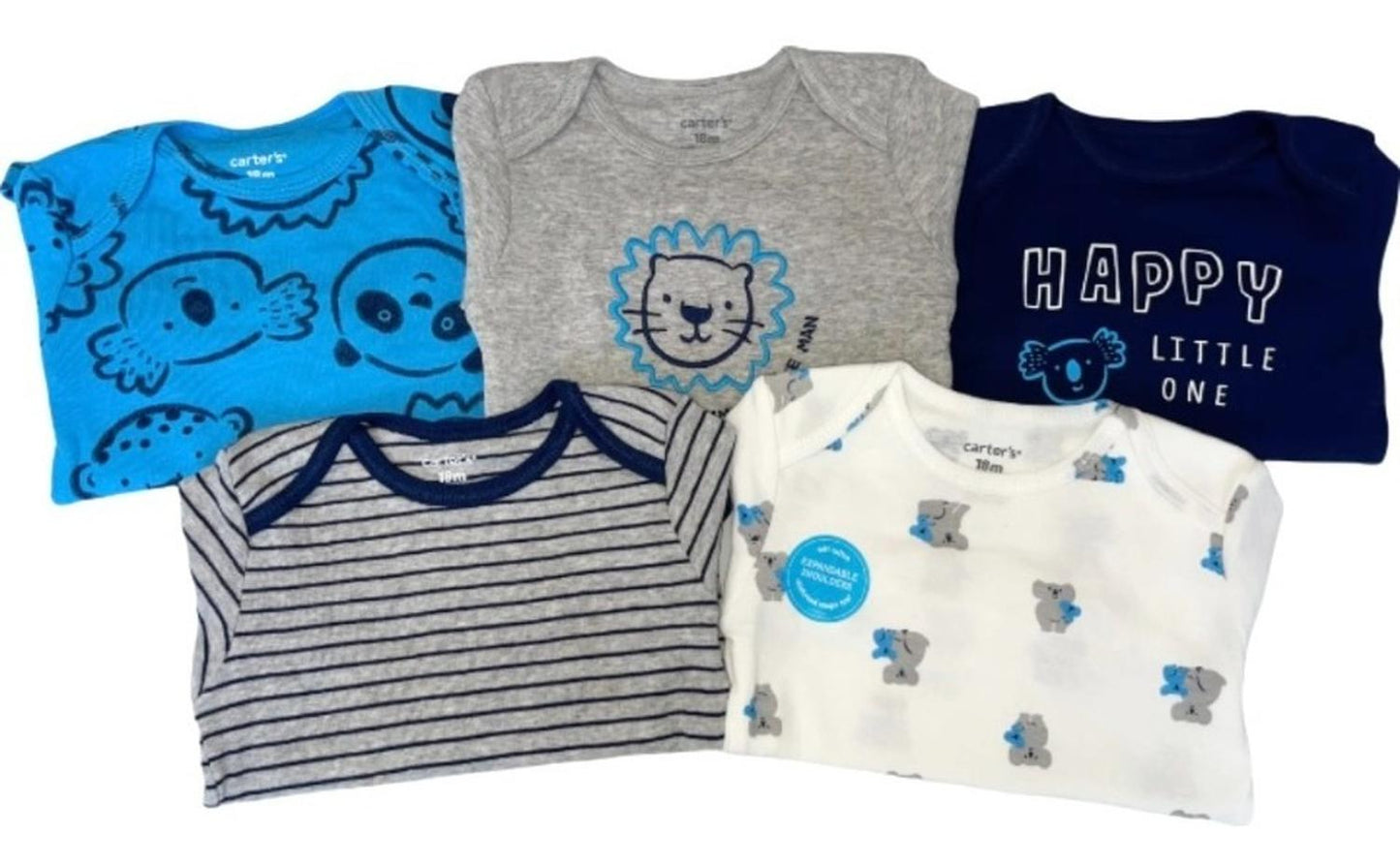 Pack X 5 Bodys Carters Originales