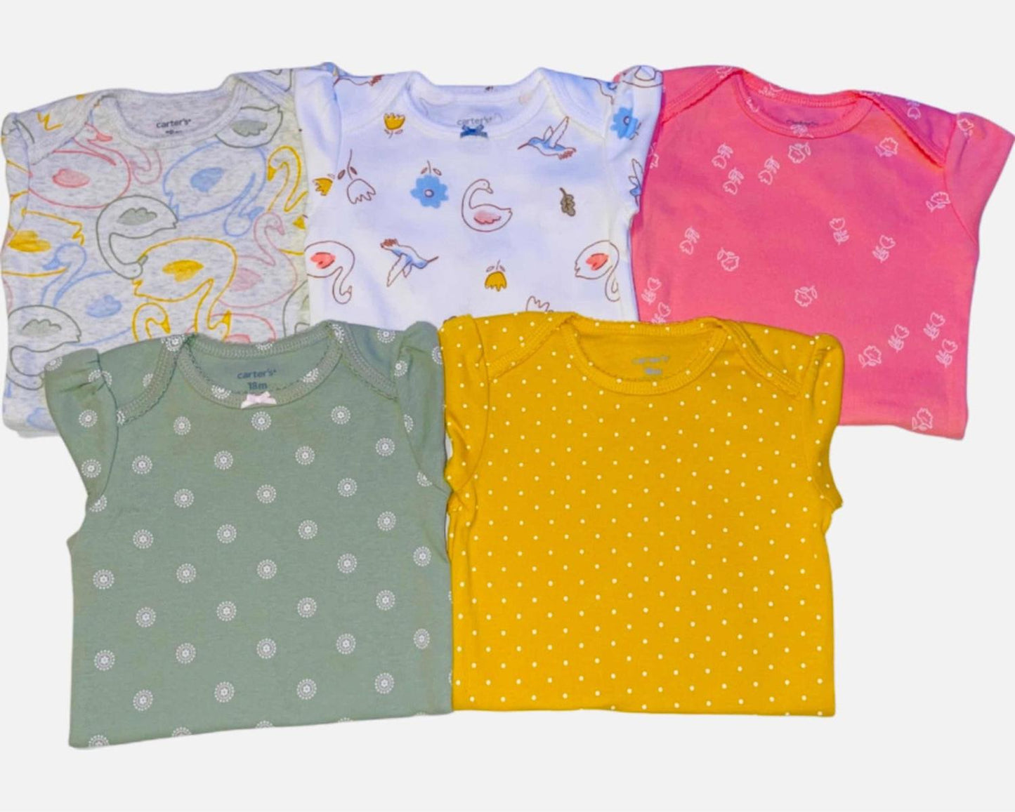 Pack X 5 Bodys Carters Originales