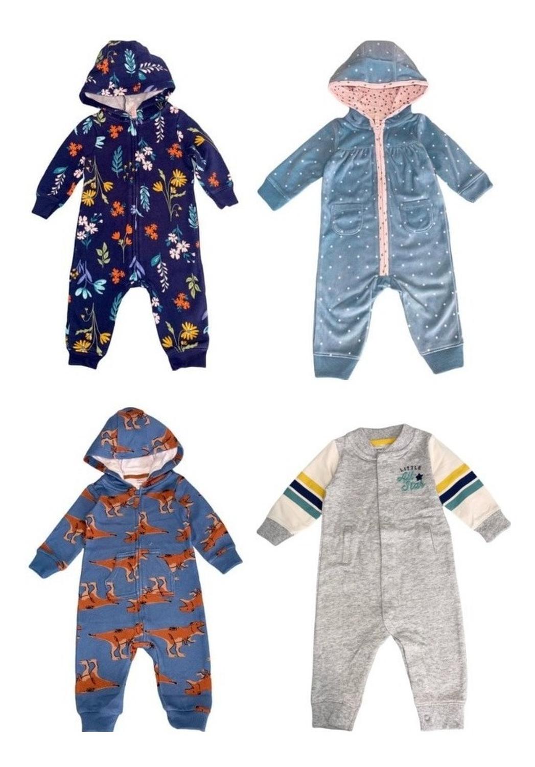 Enteritos Carters Para Bebés Otoño-invierno. Ropa Esencial