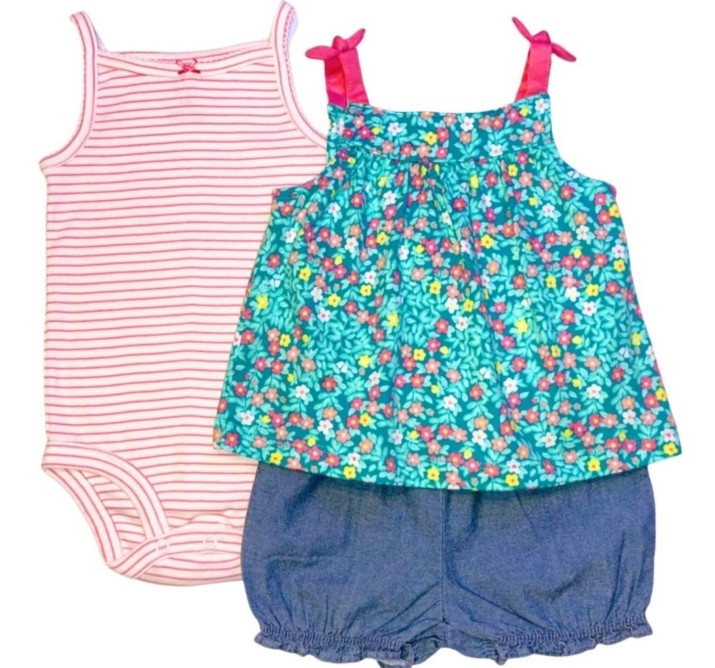 Set De 3 Piezas Carters Para Niña (ropa Carters)