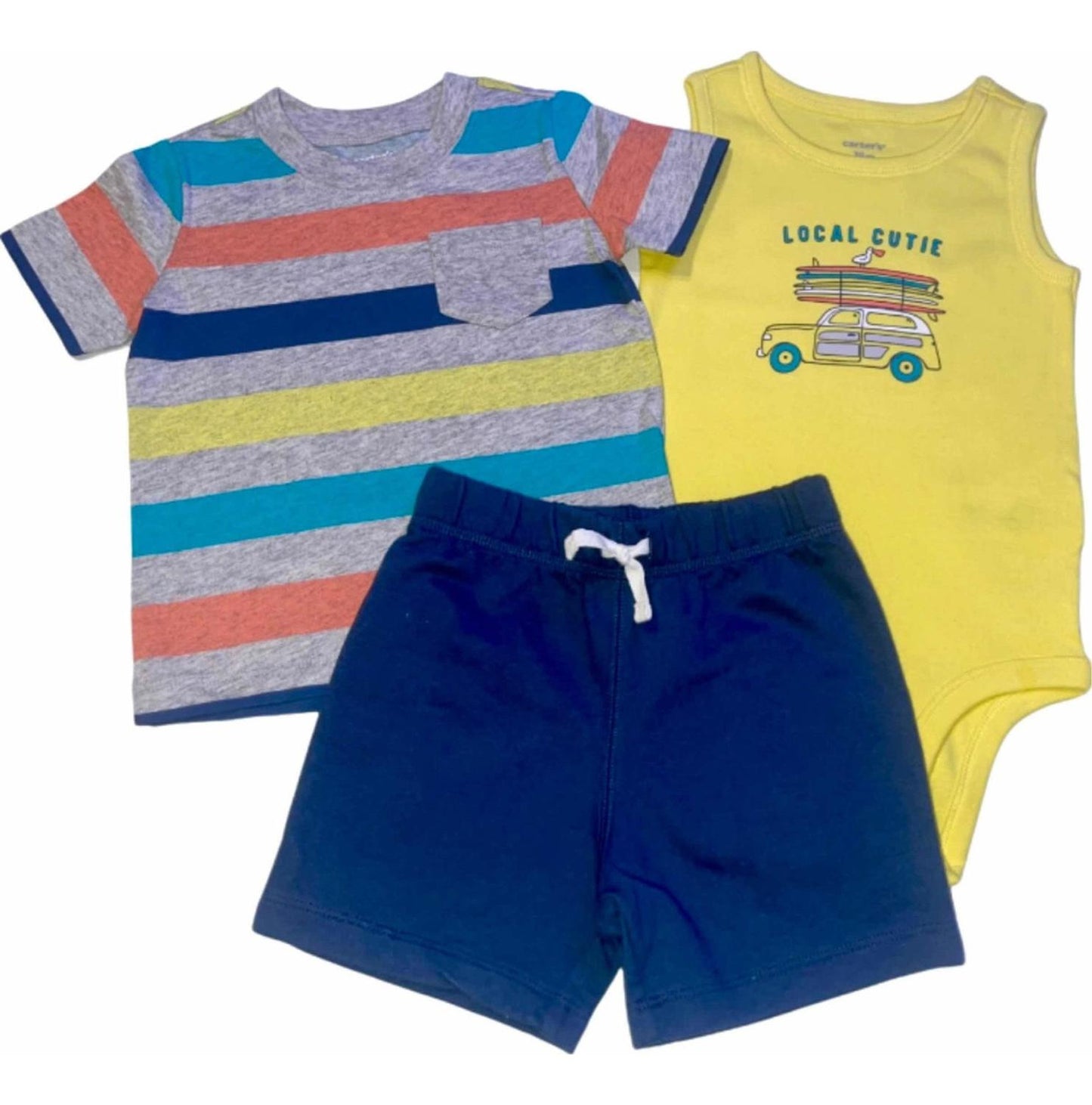 Conjunto Carters Niño Verano