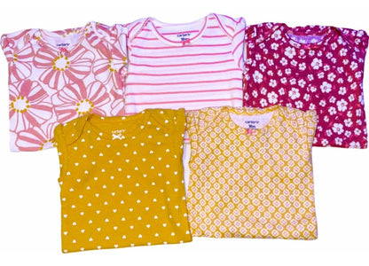 Pack X 5 Bodys Carters Originales