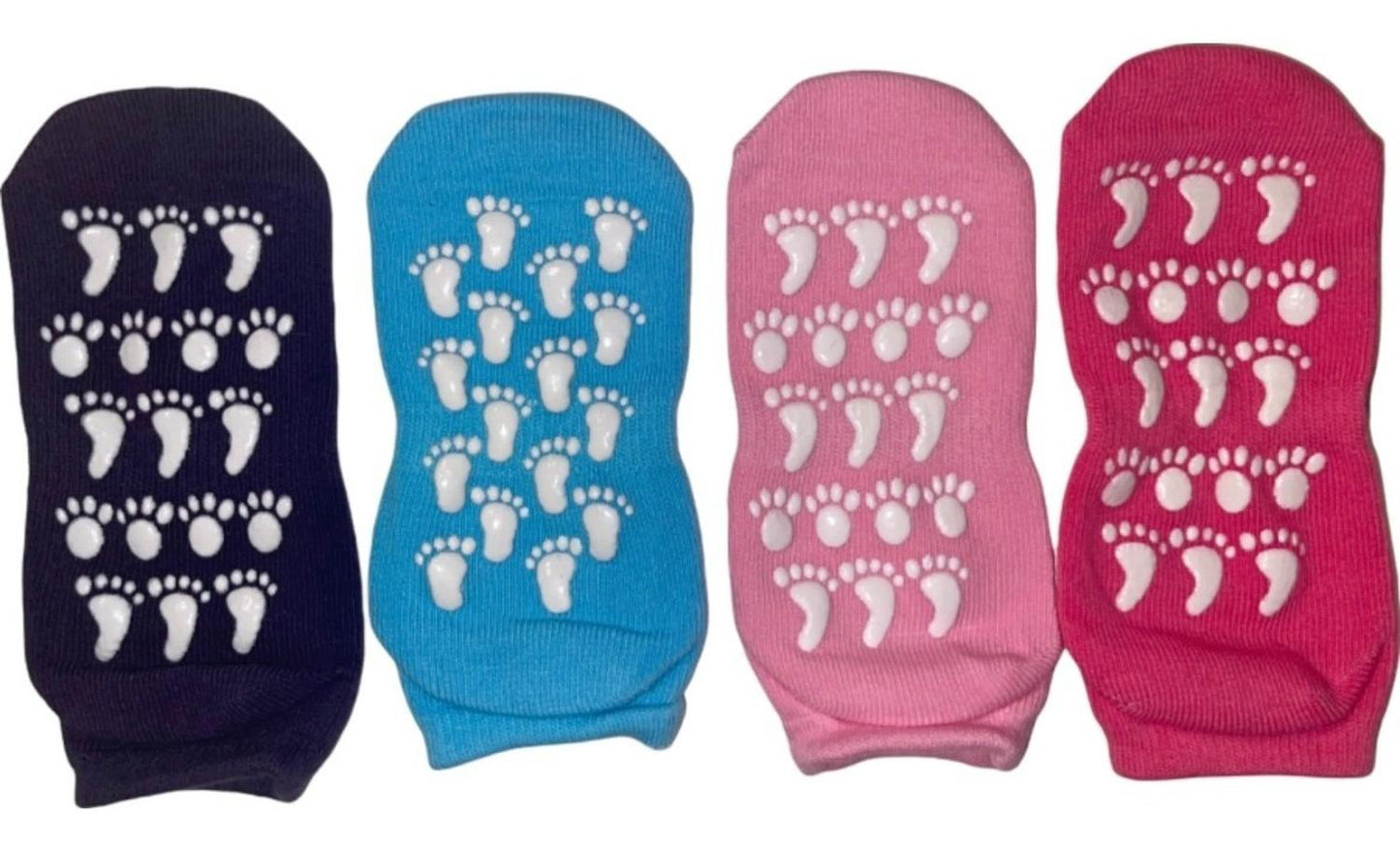 Calcetines Antideslizantes Para Niños Y Adultos Pack 4 Pares