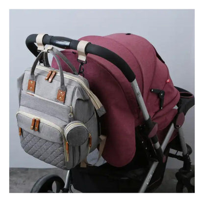 Mochila Maternal - Pañalera De Gran Capacidad Con Cable Usb