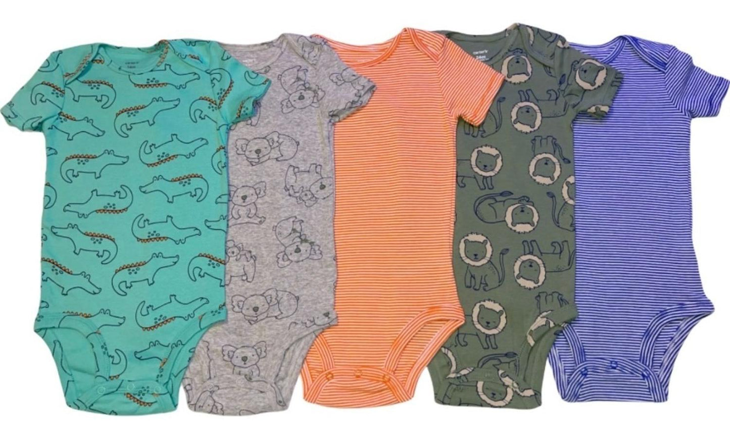 Pack X 5 Bodys Carters Originales