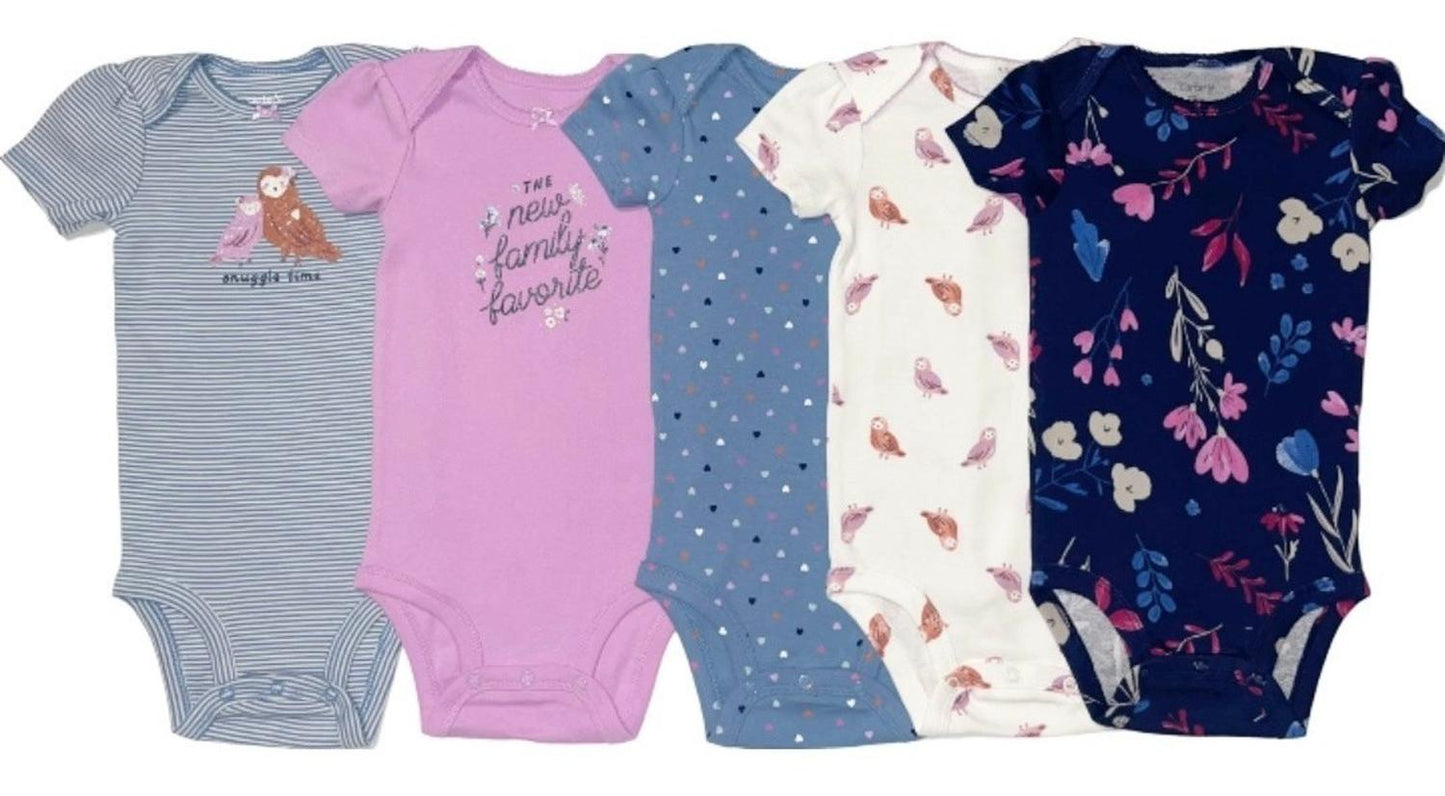 Pack X 5 Bodys Carters Originales